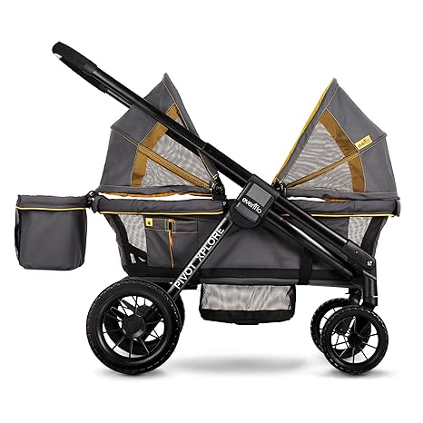 Evenflo Pivot Xplore All-Terrain Stroller Wagon - Best Lightweight Strollers